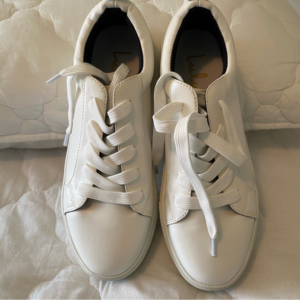 Lulu's White Casual Sneakers